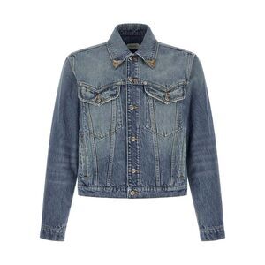 Versace Men 'Medusa' Denim Jacket